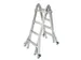 multifunctionele telescoopladder,4x4,sporten,balk L 4,2m,aluminium