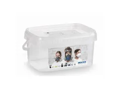 Boîte de rangement Moldex 7995 pour masque demi-visage, la pièce