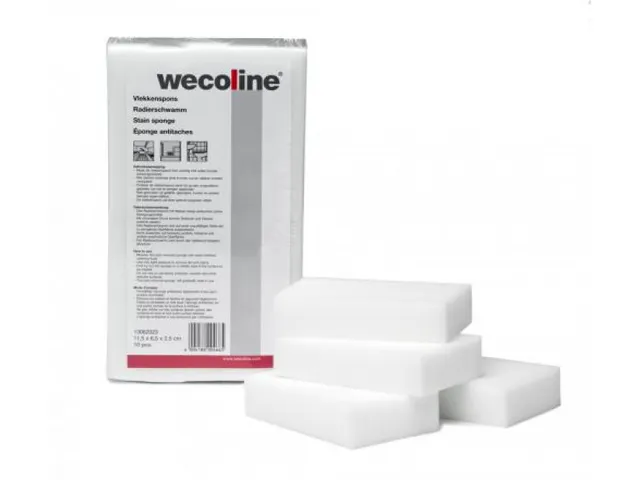 Wecoline Miraclean Vlekkenspons Wonderspons 10 Stuks