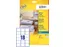 Adresetiket Avery J8161-10 63.5x46.6mm Inkjet Wit 180 stuks