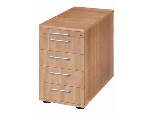 stationaire ladeblokken,HxBxD 720-760x428x800mm,4lade(n),mat.-lade