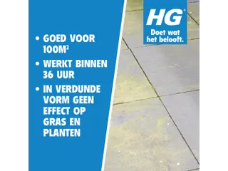 Groene aanslagreiniger HG concentraat 1 Liter NL 9374N - 5