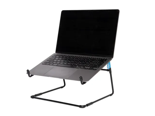 Laptopstandaard R-Go Steel Office voor 10-22 inch Zwart
