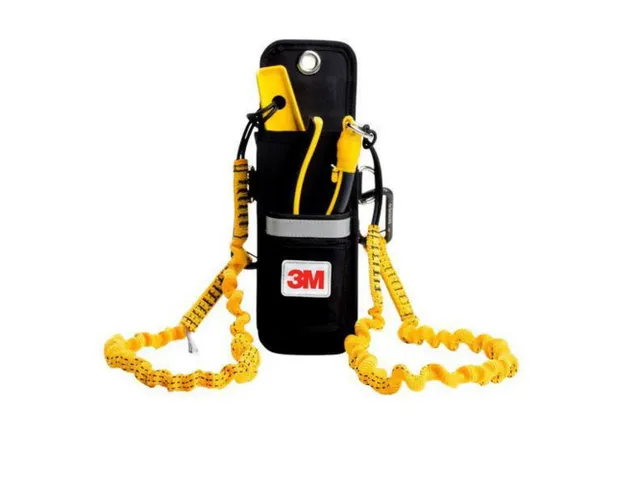 3M 1500106 holster voor gereedschap, voor twee stuks, zwart