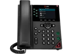 VVX 350 6-lijns IP-telefoon met PoE-ondersteuning