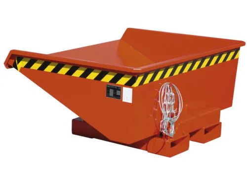 mini-kiepbak,HxLxB 540x960x1210mm,0,275m³,draagverm. 750kg,RAL3000