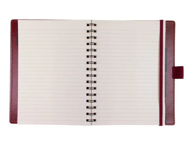 Notitieboek Multo Hannibal A5 kunstleder bordeaux