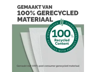 Voorblad Fellowes A4 PET 180 micron recycled transparant - 4