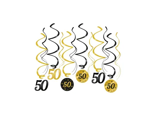 Classy party swirls 50