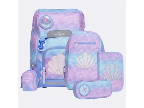 Schooltasset Beckmann Classic Seashell 6-delig schooltas