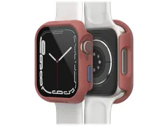 Case Eclipse Apple Watch Series 9/8/7 45mm steen rood screenprotector