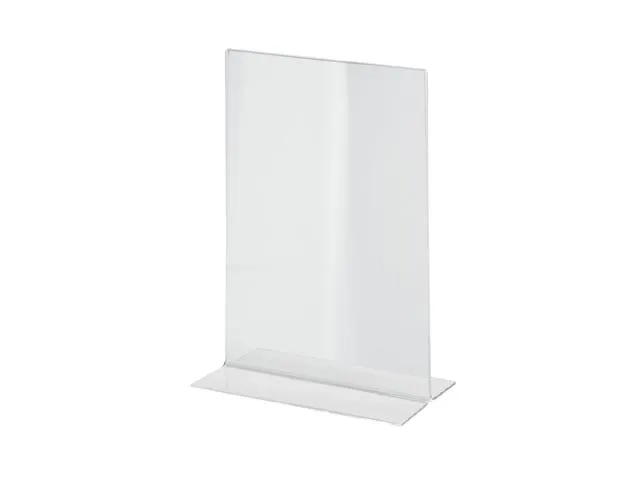 Présentoir de table Sigel A4 droit transparent