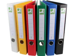 Classeur à levier Q-Connect A4 PP dos 5cm couleurs assorite