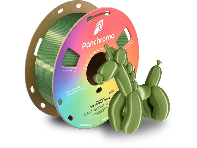 Polymaker 3D printer Filament Panchroma PLA Silk 1,75mm Peridot groen