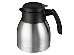 Thermoskan Bravilor dubbelwandig 1 liter RVS zwart