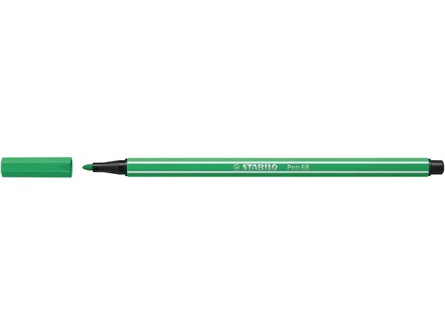Feutre STABILO Pen 68/16 Medium vert émeraude clair