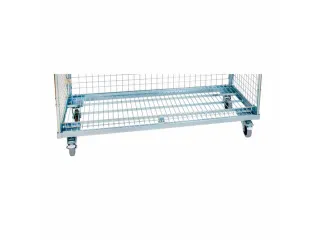 laadbord,draagverm. 500kg,LxB 620x1500mm,staal verz.,elastiek-banden - 1