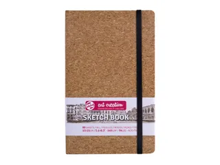 Schetsboek Talens Art Creation 80 witte vellen 140gr 130x210mm kurk - 1