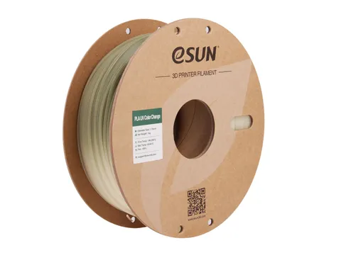 eSUN 3D printer Filament PLA-UV Color Change 1,75 mm Groen 1kg