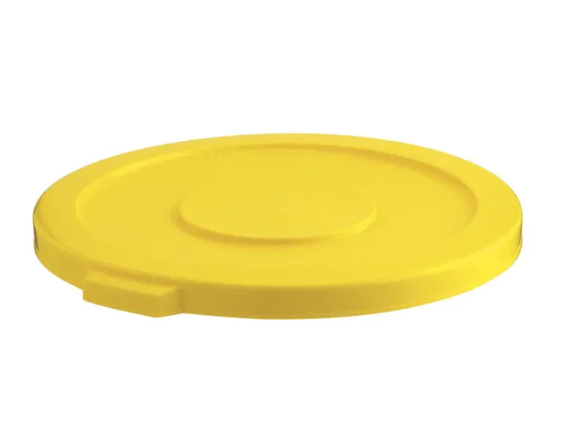 couvercle,p. conteneur de tri sélectif 121l,rond,Ø 560mm,PE,jaune
