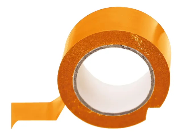 Markeertape Vinyl L 33M B 75Mm Oranje