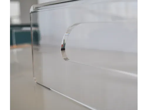 Monitorstandaard Transparant Acryl 120mm