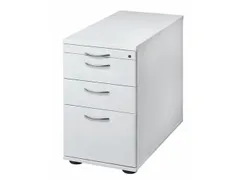 Ladenblok Wit 720-760x430x800mm Pennenlade 2laden 1hangmappenframe