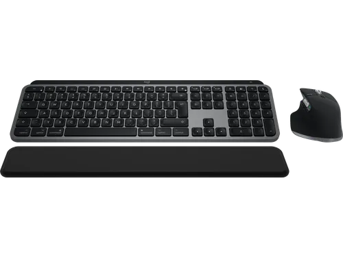 Logitech MX Keys S Combo for Mac toetsenbord Qwerty Inclusief muis