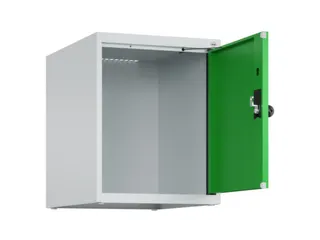 opzetkast,v. locker,1vak.,vak B 400mm,HxBxD 500x400x500mm,draaigrendel - 1