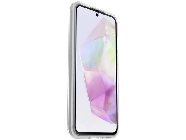 React Case + Beschermglas Galaxy A35 5g glashelder