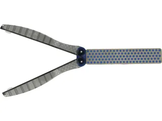 Slijpsteen DMT vouwbaar, fijne en grove korrel - 7