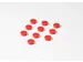 Memomagneten Smit Visual Rond 20mm Rood 10 stuks