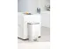 Hana 2 Pedaalemmer 45 liter Wit