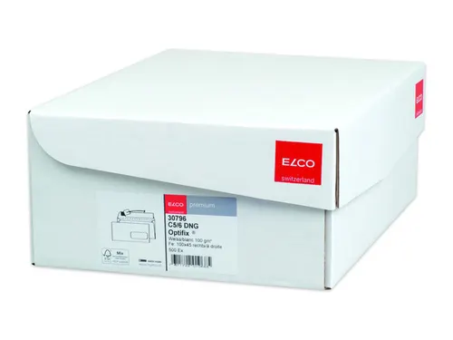 envelop Premium C5/6 FSC 100 gram met venster rechts 500 stuks