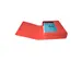 Klasseerdoos glansk. rug 80mm A4 rood