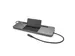 USB-C Metal Ergonomic 4K 3x Display Docking Station with Power Deliver