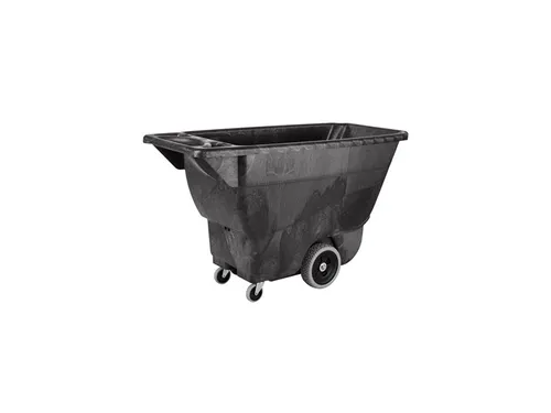Kantelwagen 400 Liter Zwart 204Kg