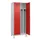 locker voor scheiding van kleding,HxBxD 1950x800x500mm,2vak