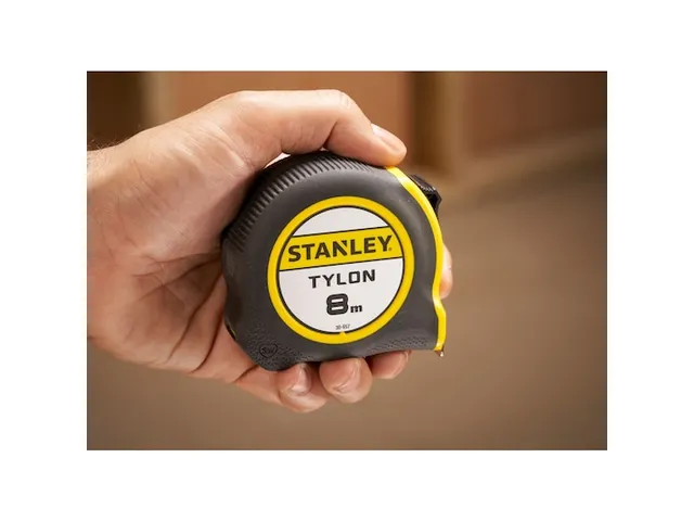 Tylon Rolmeter 25mm x 8m Met Broekklem