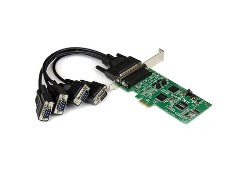 PCI Express PCIe seriële combokaart met 4 poorten