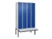 locker voor scheiding van kleding,HxBxD 2120x1200x815mm,4vak