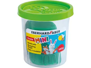 Kinderklei Eberhard Faber in beker,140gr oranje, roze, groen, paars - 4
