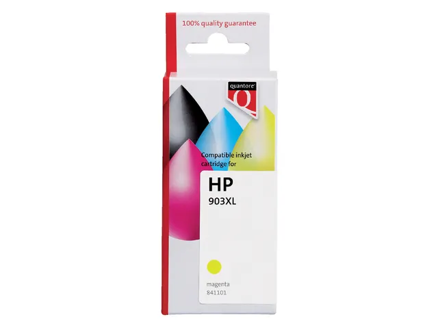 Inktcartridge Quantore alternatief tbv HP T6M11AE 903XL geel HC