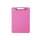 Klembord MAUL A4 staand transparant PS neon roze
