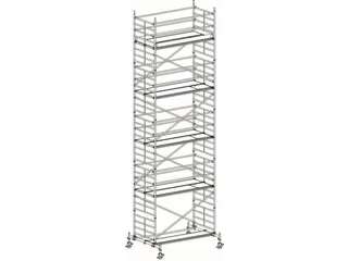 rolsteiger,reik H 10,6m,steiger H 9,82m,4platform(s),m. luik - 1