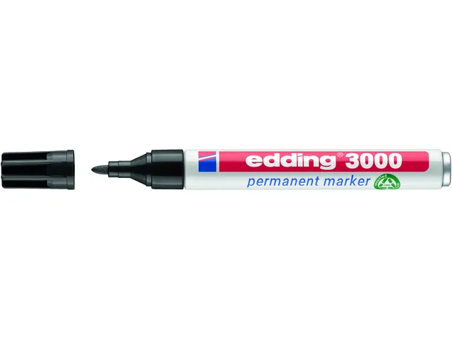 Viltstift edding 3000 rond lichtblauw 1.5-3mm