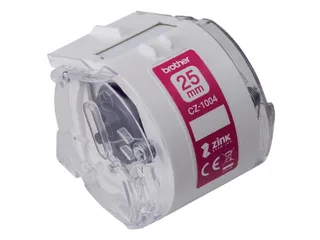 Labeletiket Brother CZ-1004 25mmX5m kleur opdruk - 3
