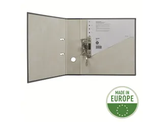 Scheidingsbladen Leitz A4 karton 200gr 11-gaats grijs - 6
