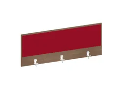baliepaneel,v. bureau,aanbouw achter,B 1200mm,NT-cherry,BN4011-rood