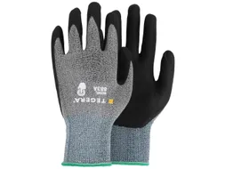 Tegera 883A precisiehandschoenen, zwart/grijs, maat 10, per 12 paar